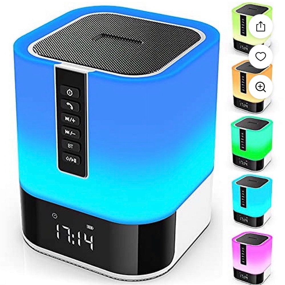 Multicolor Bluetooth Speaker with LED Display. New!